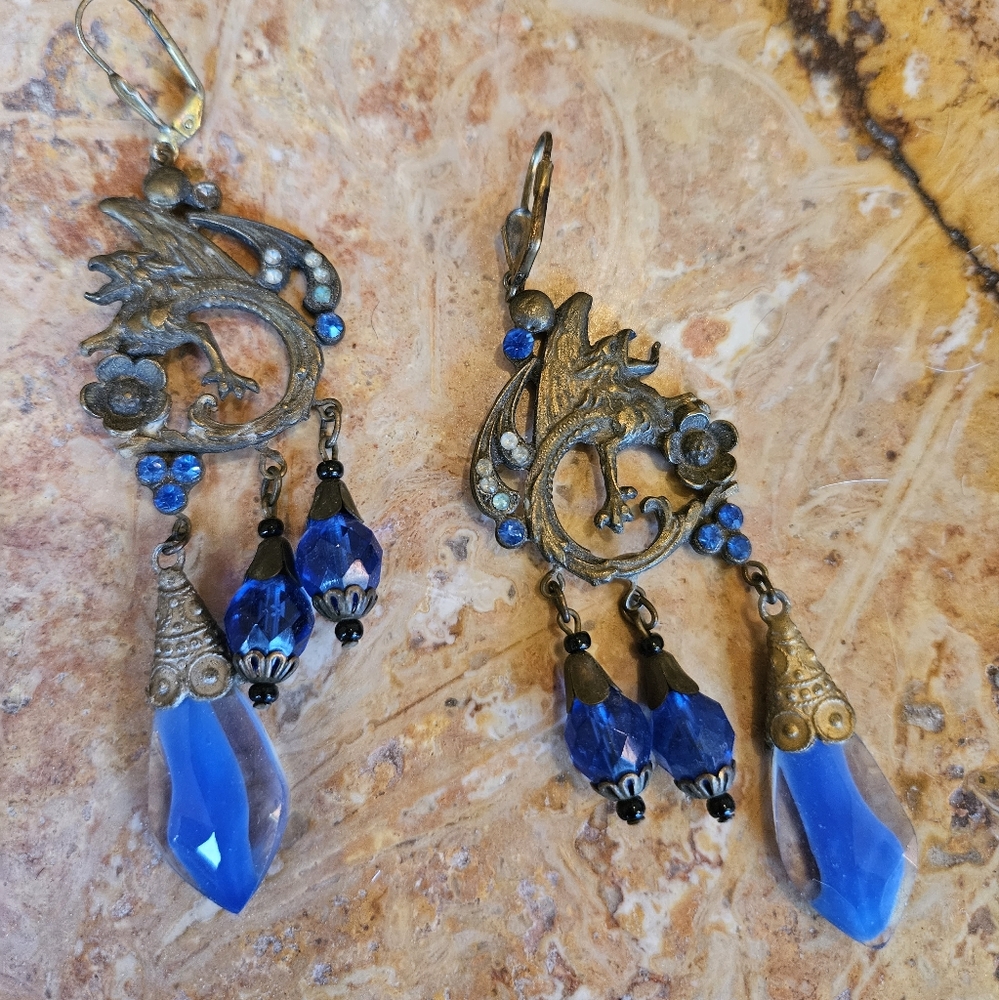 Vintage Czech Earrings